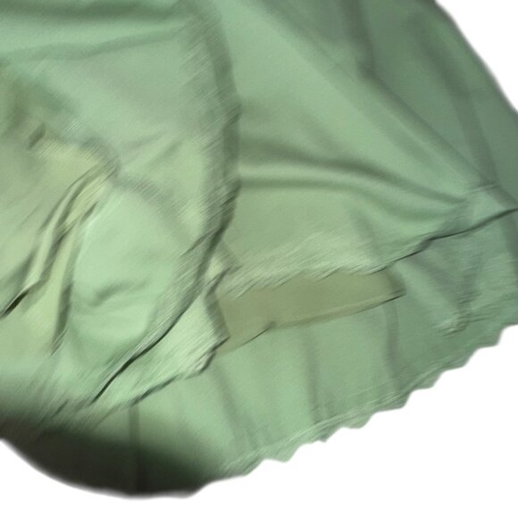 Mare Ware by Anthropologie Green Ruffle Lace Romper Off Shoulder Size M NWT - Picture 5 of 11